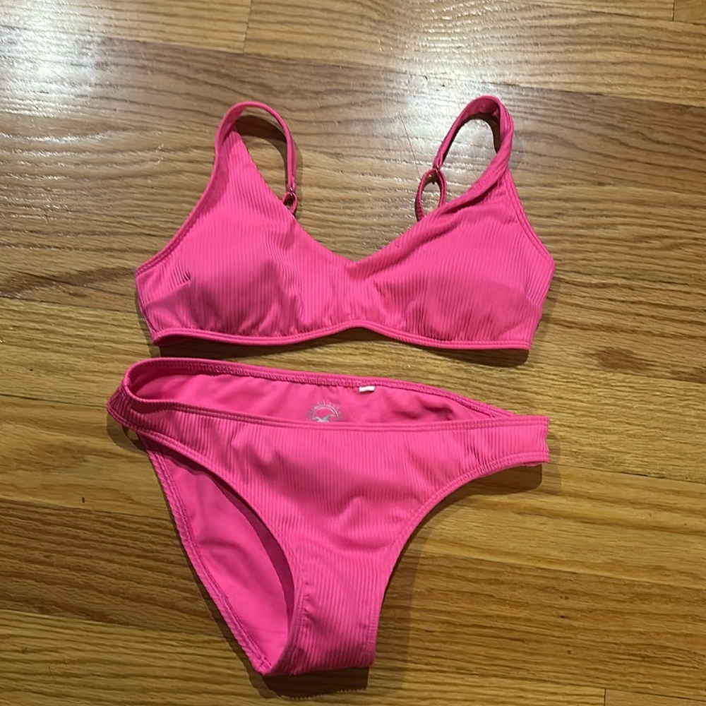 Pink Hollister Swim Small Bikini NWOT